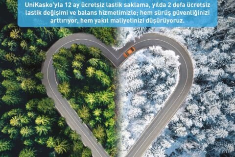Ücretsiz Lastik Değişimi, 12 Ay Saklama ve Balans Hizmeti UniKasko’da!